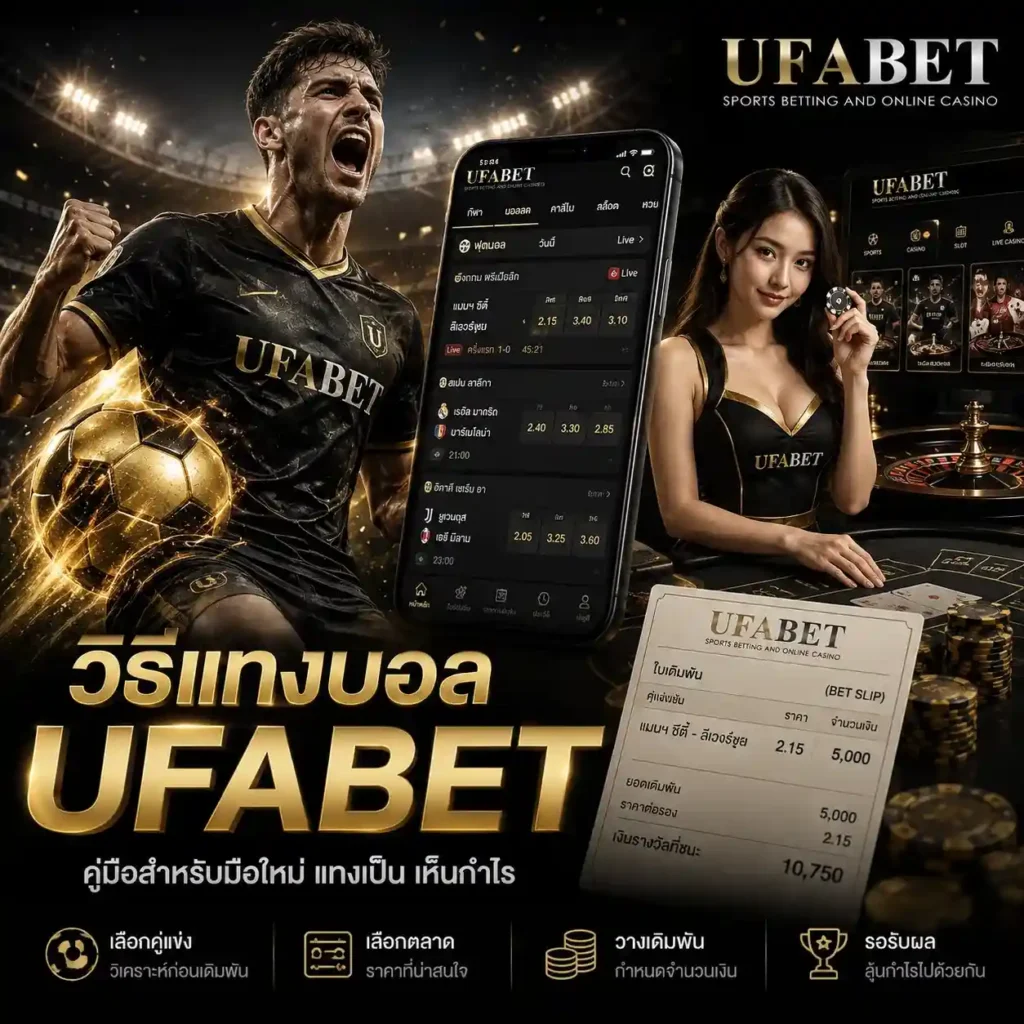 วิธีแทงบอล UFABET