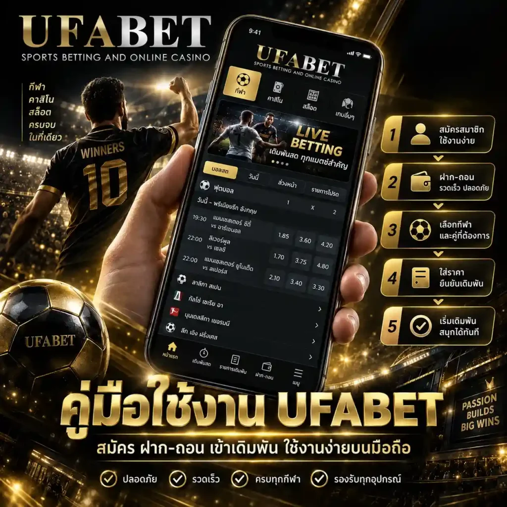 คู่มือใช้งาน UFABET