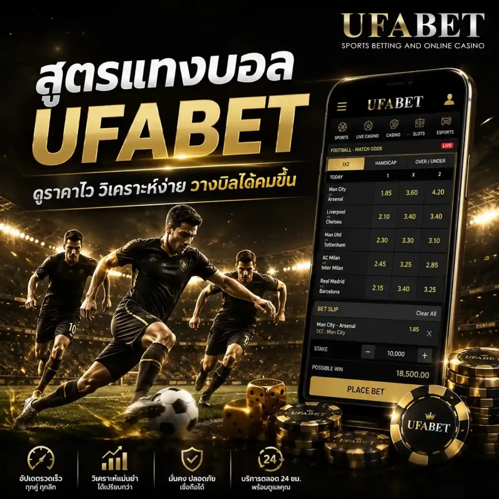 สูตรแทงบอล UFABET